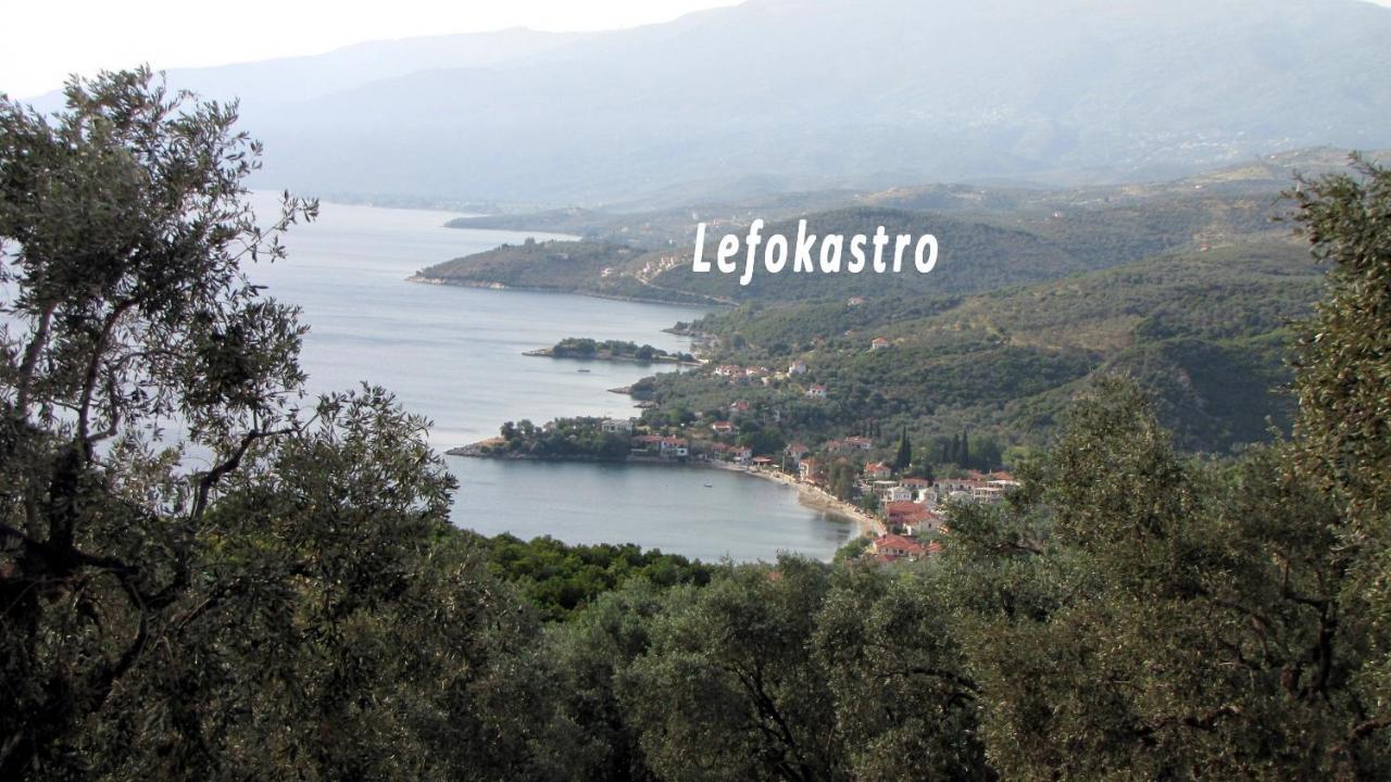 Razi Beach Лефокастро Екстер'єр фото